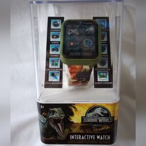 Kids Jurassic World Digital Watch Interactive Pedometer Games Camera